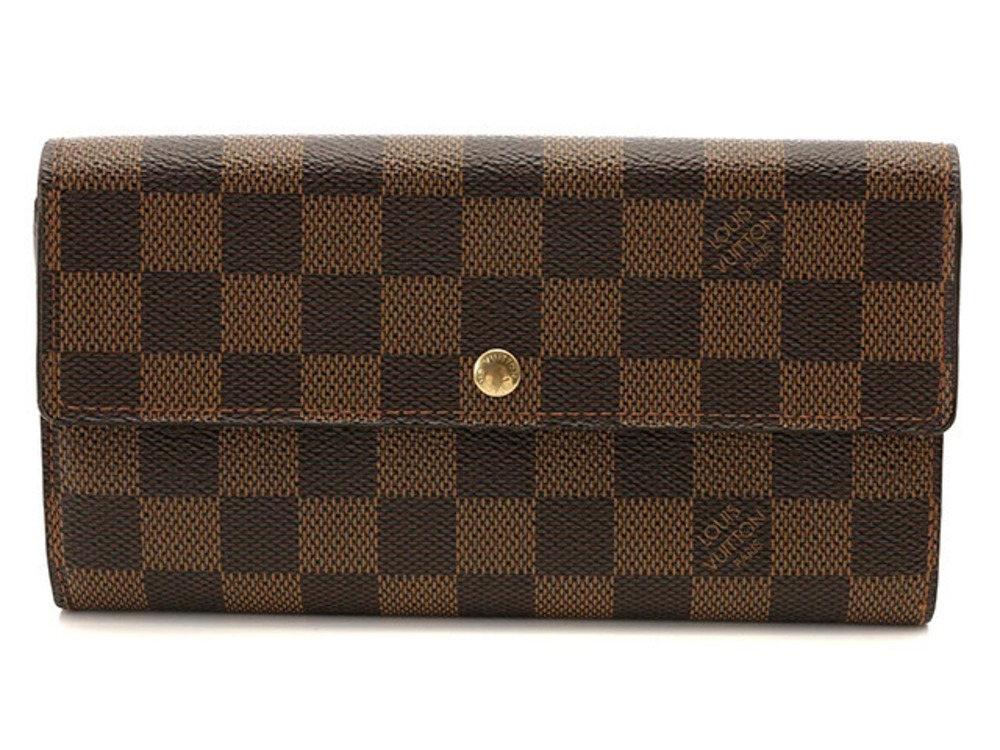 LOUIS VUITTON Pochette Portemonnaie Credit Damier